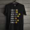 Emoji Days Of The Week T-Shirt