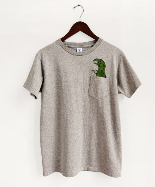 Grey Trex With Pocket T-Shirt