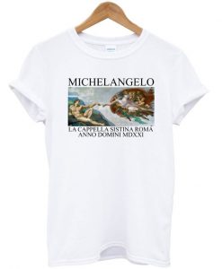 Michelangelo La Cappella Sistina Roma T-Shirt