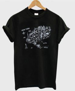 New York City Maps T-Shirt