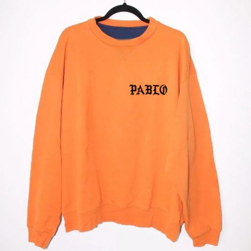 Pablo Orange Sweatshirt