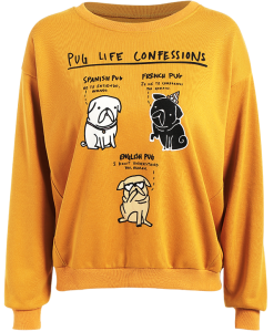 Pug Life Confessions Sweatshirt