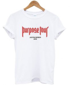 Purpose Tour Justin Bieber T-Shirt