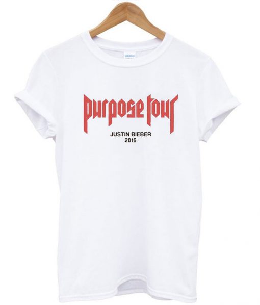Purpose Tour Justin Bieber T-Shirt