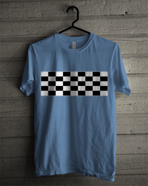 Racing Flag On Shirt T-shirt