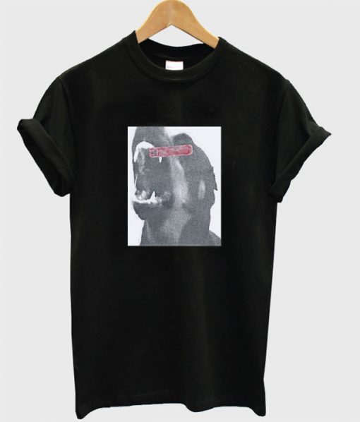 Roar Wolf Black T-Shirt