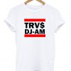TRVS DJ-AM White T-Shirt
