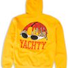 Yachty Yellow Back Hoodie
