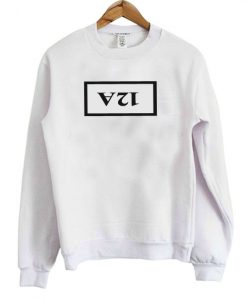 12A White Sweatshirt