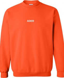 Ader Orange Sweatshirt
