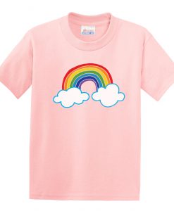 Cloud Rainbow Pink T-Shirt