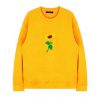 Embroidered Sunflower Sweatshirt