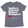 Hamilton Names T-Shirt