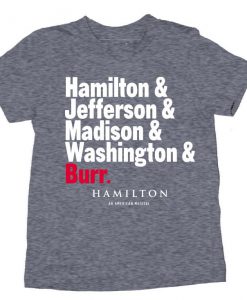 Hamilton Names T-Shirt