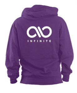 Infinite Purple Back Hoodie