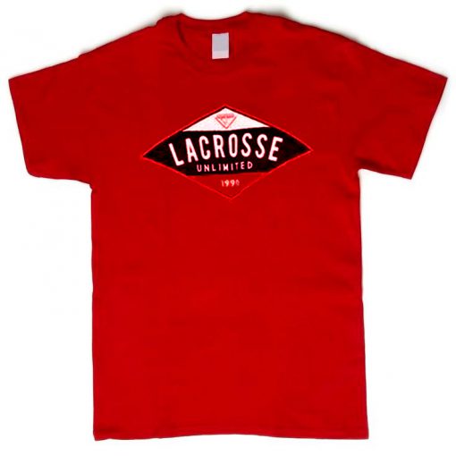 Lacrosse Unlimited 1990 Red T-Shirt