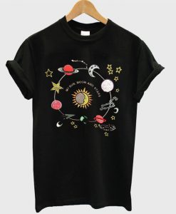 My Sun Moon Stars System Solar Galaxy T-Shirt