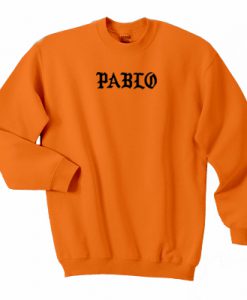 Orange Pablo Sweatshirt