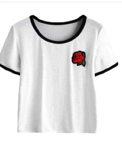 Rose Ringer T-Shirt