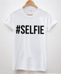 Selfie White T-Shirt