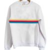 Stripped Rainbow Sweatshirt