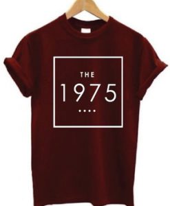 The 1975 Maroon T-Shirt