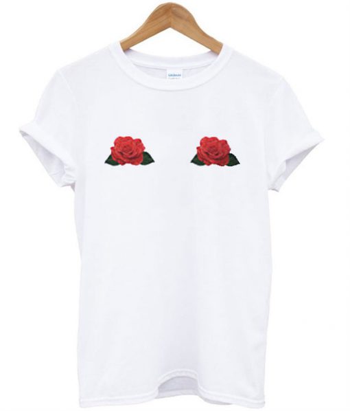 Twin Rose Boobs T-Shirt
