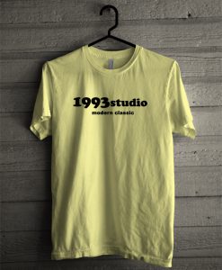 1993 Studio Modern Classic Yellow T-Shirt