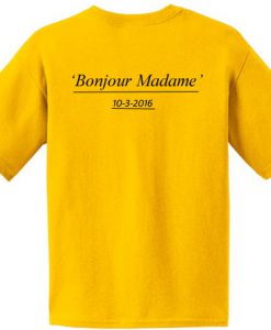 Bonjour Madame Back T-Shirt