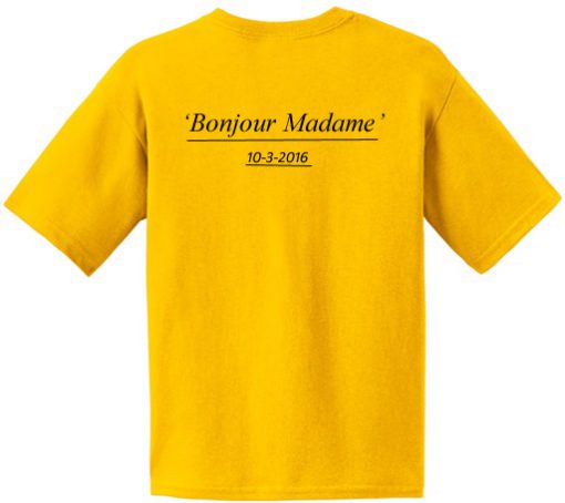Bonjour Madame Back T-Shirt