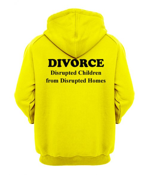 Divorce Disrupted Children Hoodie