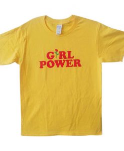 Girl Power Yellow T-Shirt