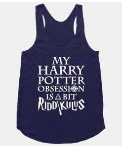 My Harry Potter Obsession Is A Bit Riddkulus Tanktop