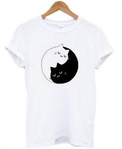 Yin Yang Cats Kittens T-Shirt