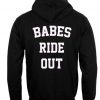 Babes Ride Out Back Hoodie