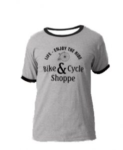 Life - Enjoy The Ride Bike and Cylce Shoppe T-Shirt