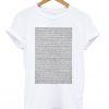 The Entire Bee Movie Script T-Shirt