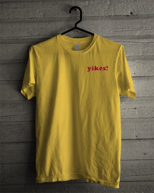 Yikes Yellow T-Shirt