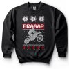 Braaap Dirtbike Biker Motorcycle Christmas Sweatshirt
