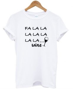 Christmas Graphic Wine T-Shirt
