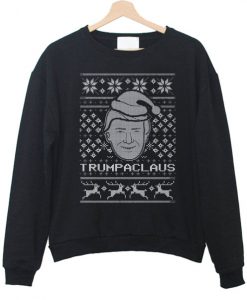 Donald Trump Trumpaclaus Ugly Christmas Sweatshirt