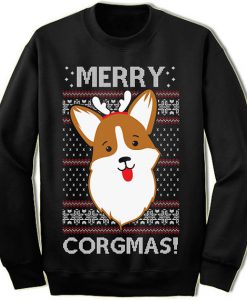 Merry Corgmas Christmas Sweatshirt