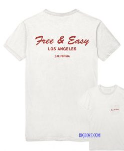 Free and Easy WhiteT-Shirt