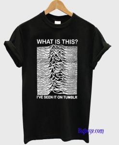 Joy Division I’ve Seen On Tumblr T-Shirt