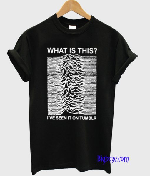 Joy Division I’ve Seen On Tumblr T-Shirt