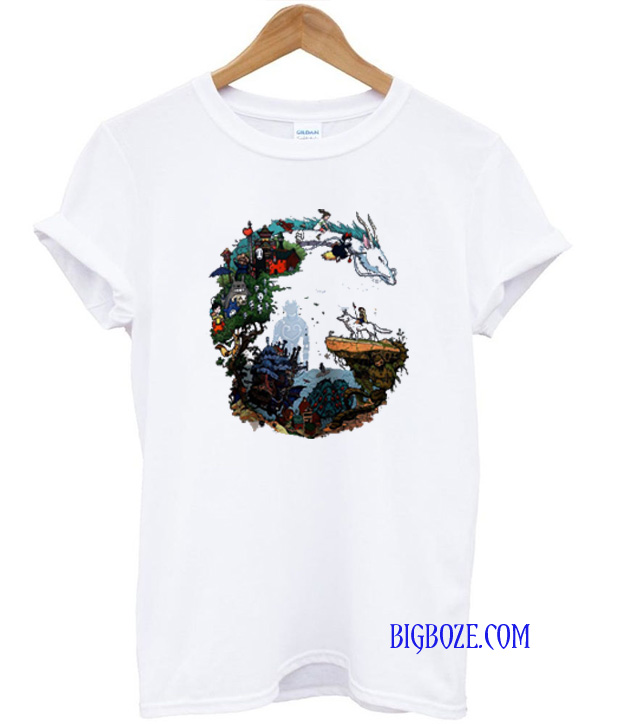 Studio Ghibli Characters T-Shirt