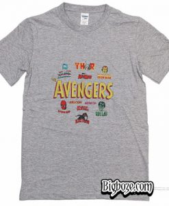 The Avenger Characters T-Shirt