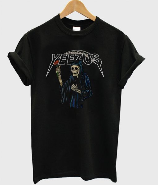 Yeezus Death Skeleton T-Shirt