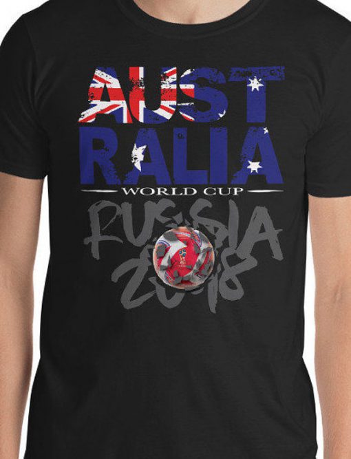 World Cup Football 2018 Russia Australia T-Shirt