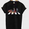Batman Superman Flash on Abbey Road T-Shirt